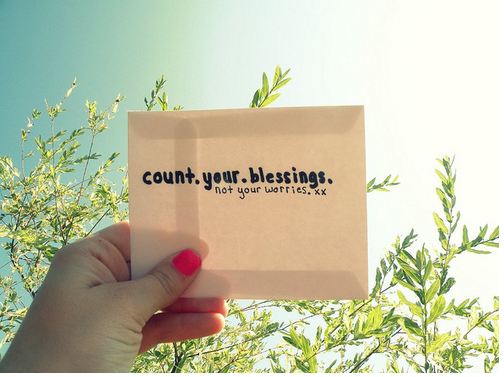 Health tip count-your-blessings